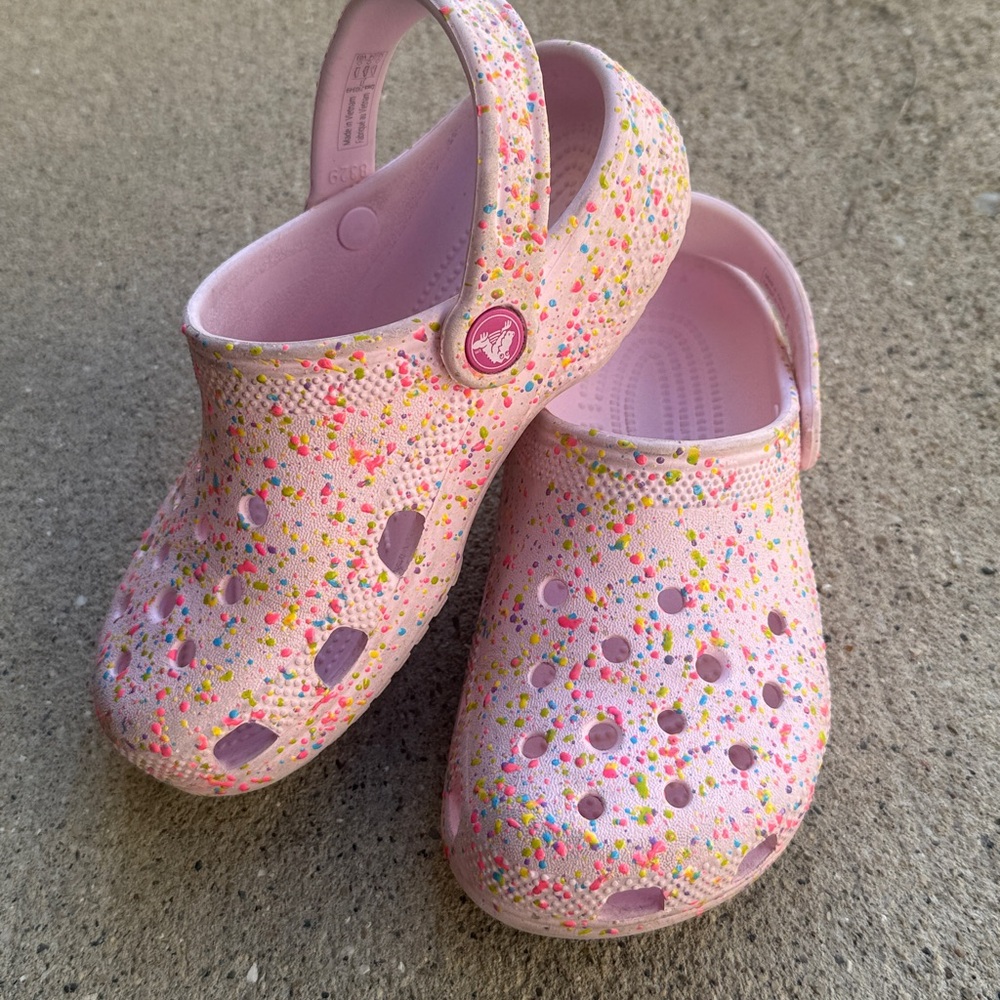 Crocs Classic Splatter Paint Clog